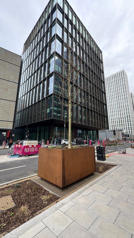 Westfield Stratford - Corten Planters