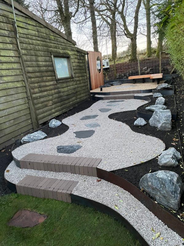 Heavy Duty Corten Steel Edging 3/6mm