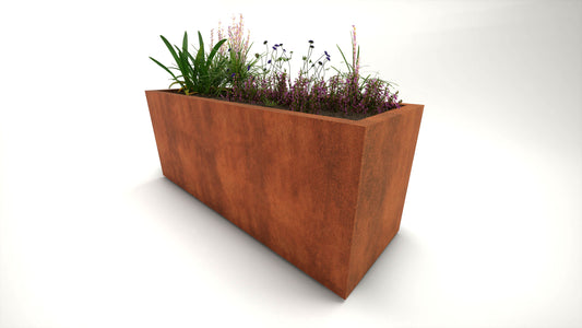 Arden Trough - Corten Steel Planter