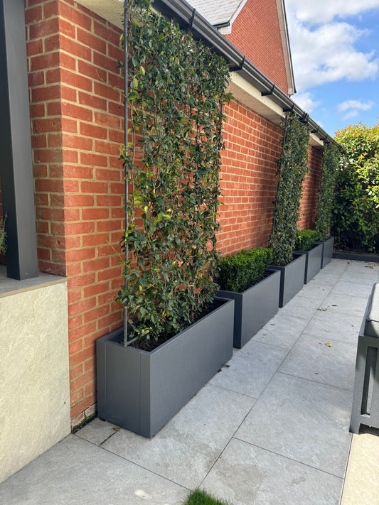Aluminium Folded Powder Coated Trough Planter