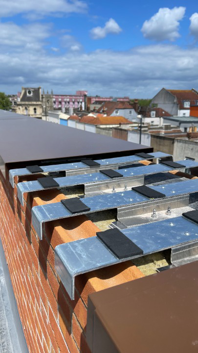 Aluminium Wall Coping - T Section