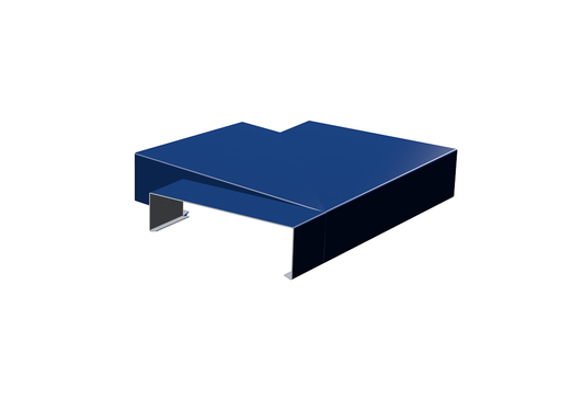 Skyline Aluminium Sloping Coping - Right Hand T Junction Corner