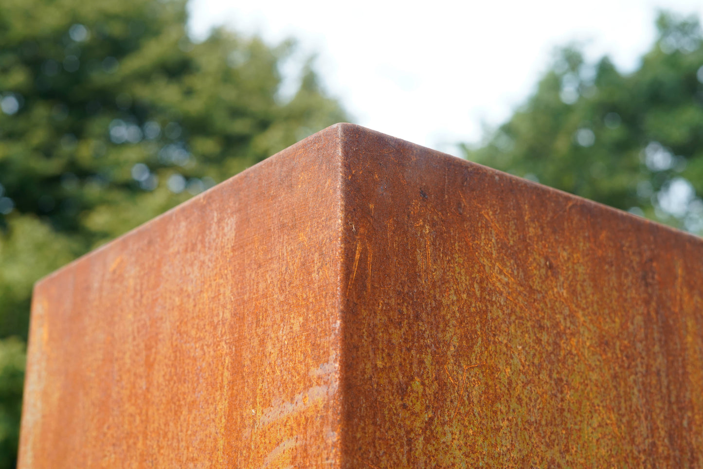 Corten Trough Planter - Welded