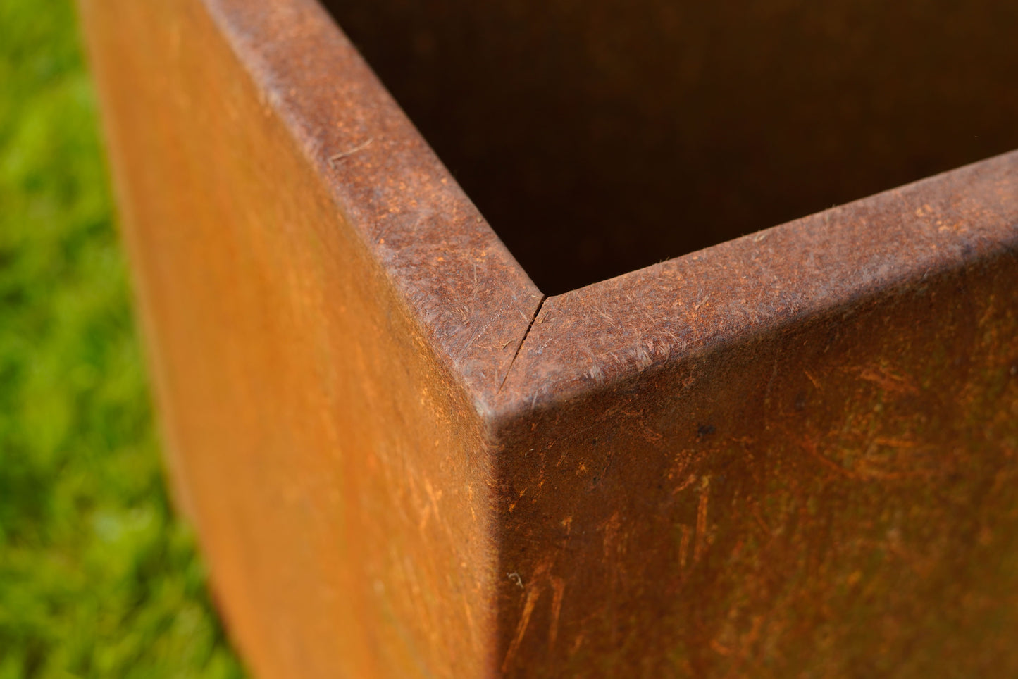 Corten Trough Planter - Welded