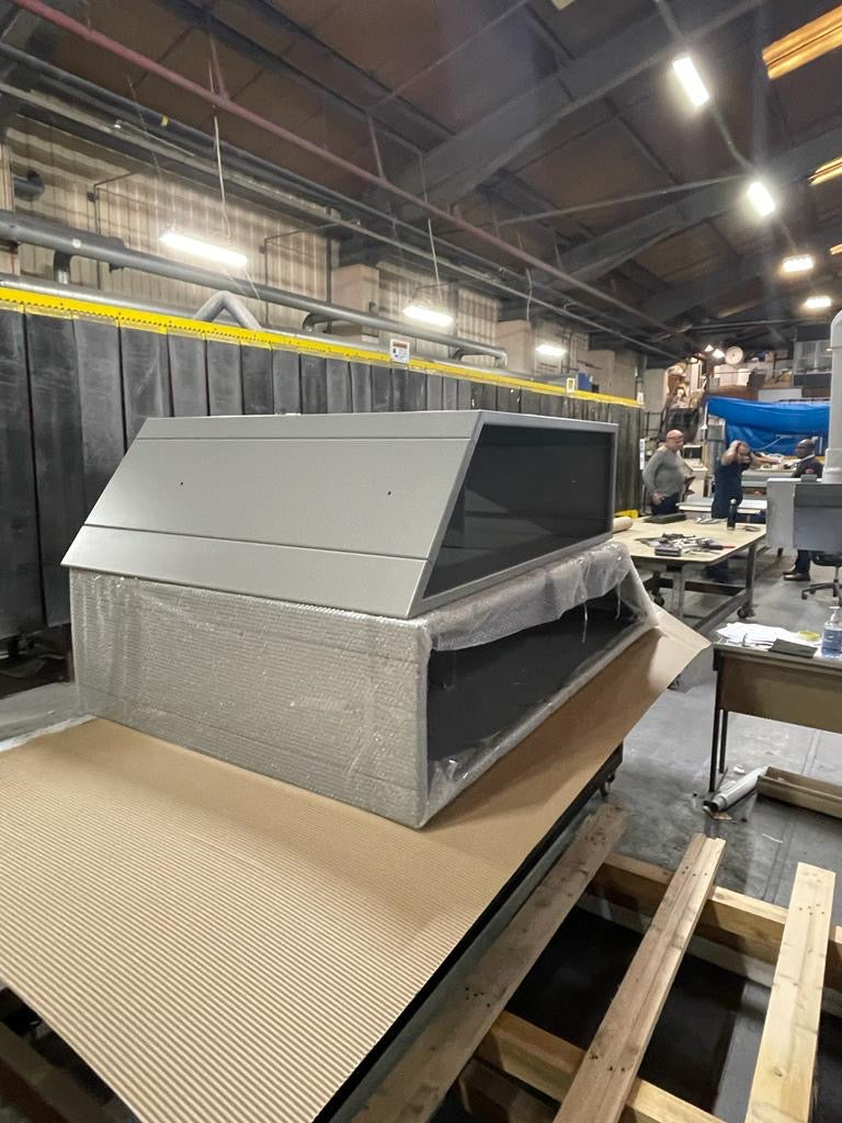 Aluminium Folded Powder Coated Trough Planter