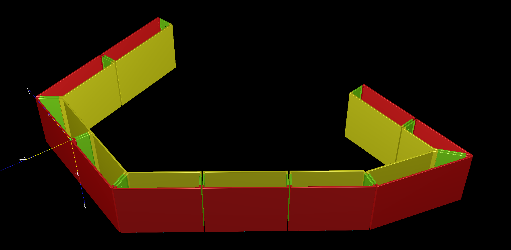 CAD Design of Planter Balustrade