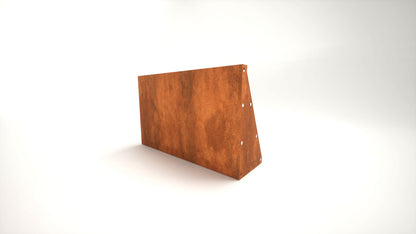 Brampton Modular Straight - Corten Steel Planter