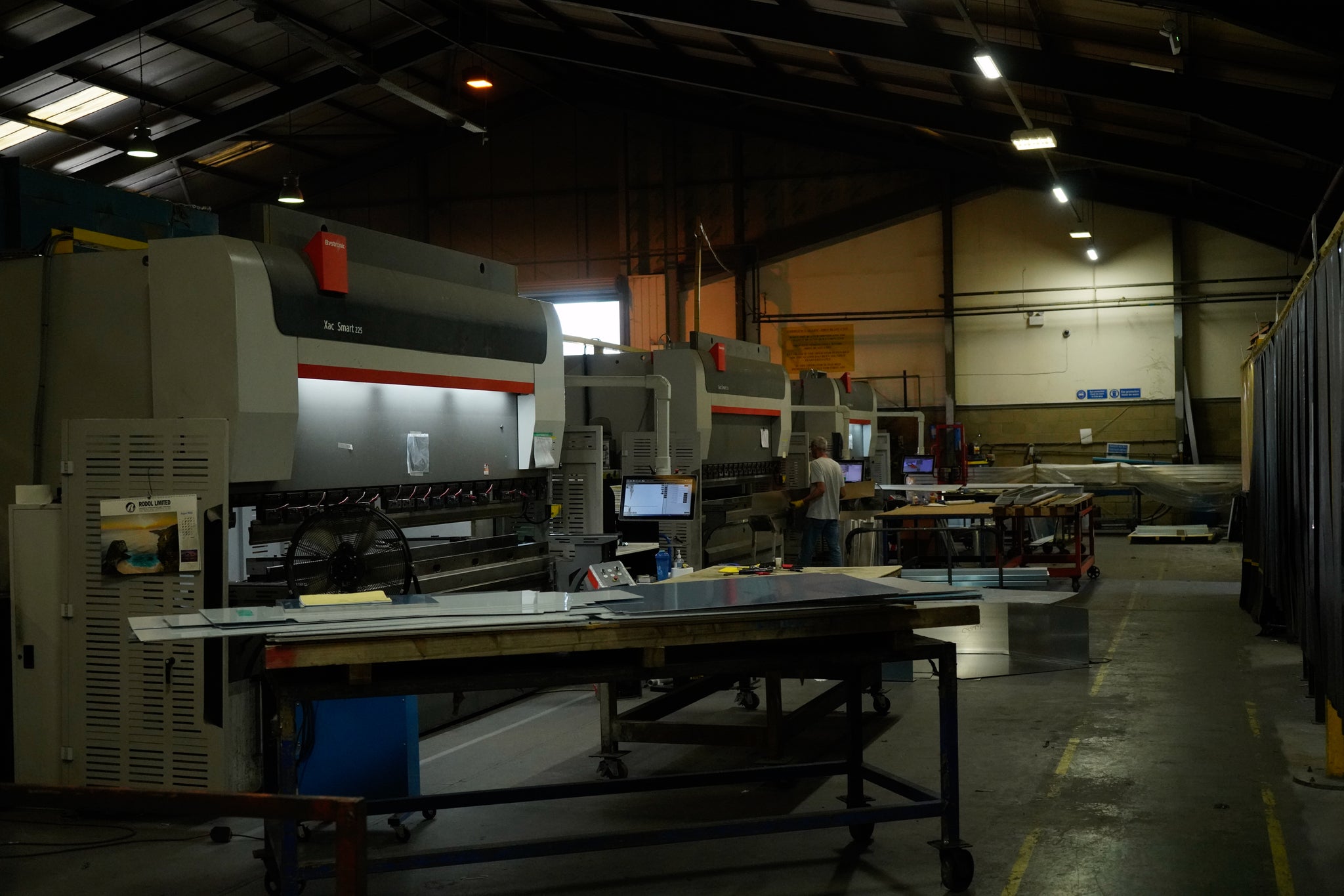 Sheet metal fabrication facility in the UK