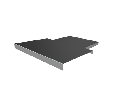 Aluminium Wall Coping - T Section