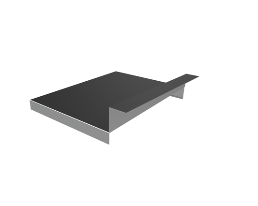 Aluminium Wall Coping - Upstand End Section